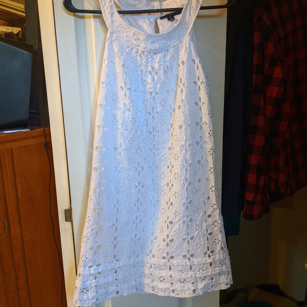 Cute white summer dress